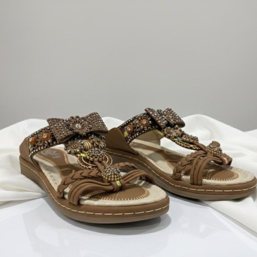 Ladies Sandal Brown