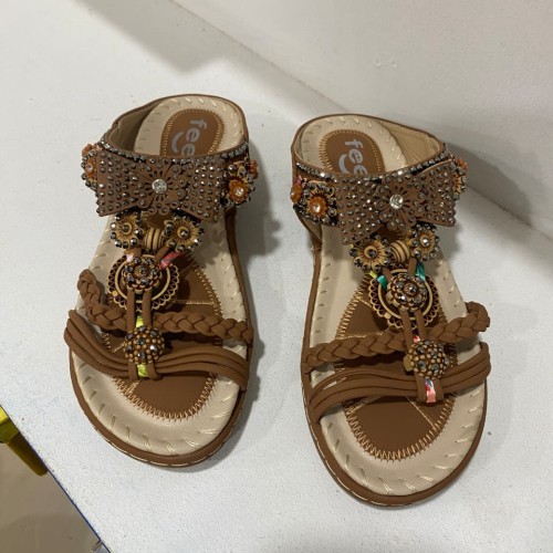 Ladies Sandal Brown