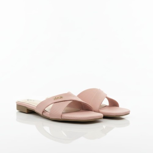Ladies sandal dusty pink