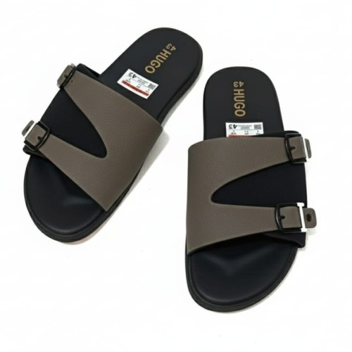 Mens Leather Crep Sandal