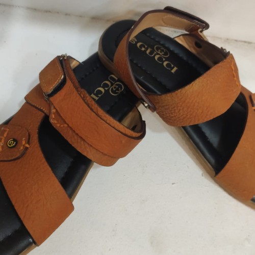 Mens Crep Leather Sandal (Belt)