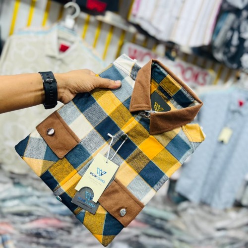 Mens Premium Flannel Shirt (Two Pocket)