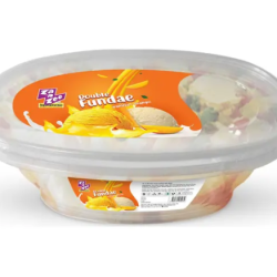 Za N Zee Double Fundae vanilla/mango ice cream 0.5