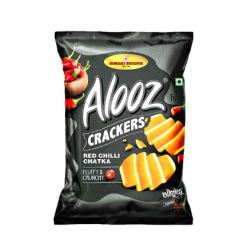 Alooz  Crackers Red  Chilli Crackers 25g