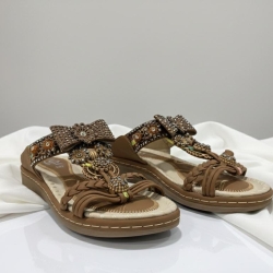 Ladies Sandal Brown