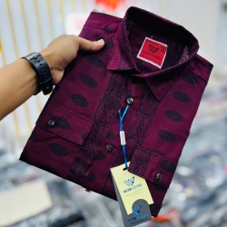 Mens AC Cotton Two Pocket Shirt