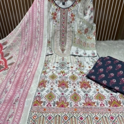 Premium Cotton 3pcs white